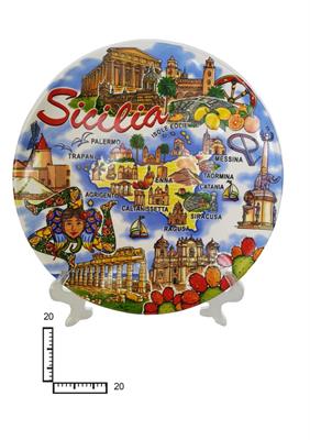 PIATTO CERAMICA CM20 PERSONALIZZABILE
