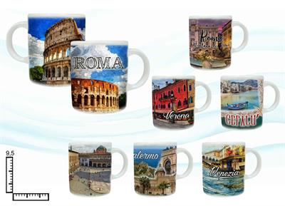 MUG SUBLIMAZIONE BIANCO CM9X8.5 PERSONALIZZABILE