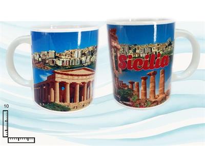 MUG SUBLIMAZIONE BIANCO CM10 GROUPAGE SICILIA