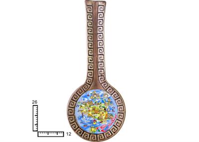 POGGIAMESTOLO C/GRECA CERAMICA PERSONALIZZABILE