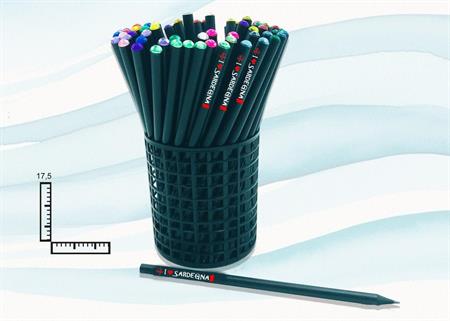 MATITA NERA C/STRASS PERSONALIZZABILE
