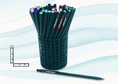 MATITA NERA C/STRASS PERSONALIZZABILE