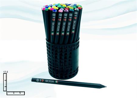 MATITONE NERO C/STRASS SICILIA