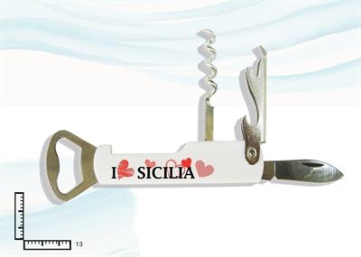 APRIBOTTIGLIE/CAVATAPPI PLASTICA/METALLO CUORI SICILIA
