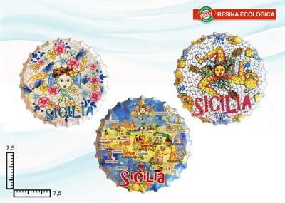 MAGNETE TAPPO RESINA SICILIA S/3