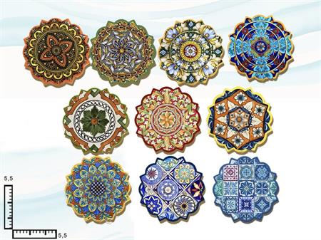MAGNETE CERAMICA ROSONE CM6 S/10