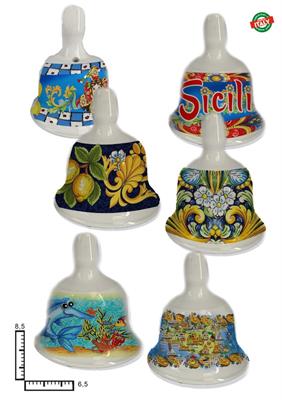 CAMPANELLA CERAMICA CM8.5 PERSONALIZZABILE