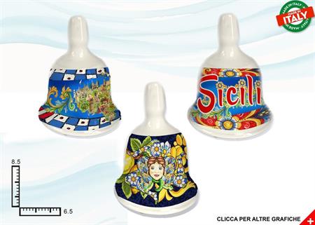 CAMPANELLA CERAMICA CM8.5 SICILIA ASSORTIMENTO