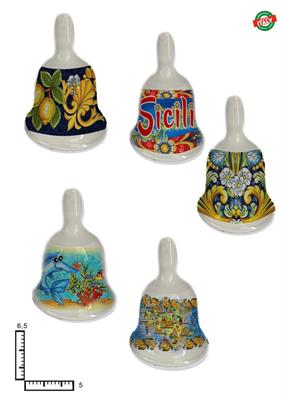 CAMPANELLA CERAMICA CM6.5 PERSONALIZZABILE