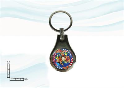 PORTACHIAVI METALLO GOCCIA SICILIA'87/030'