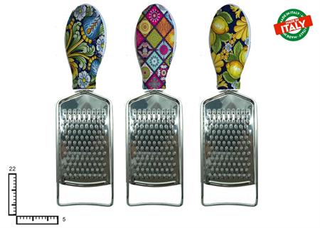 GRATTUGGIA METALLO CERAMICA PERSONALIZZABILE