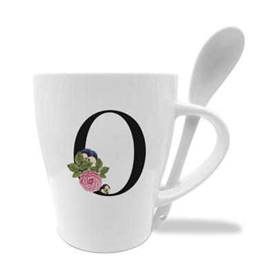MUG C/CUCCHIAINO CM10X11.5 INIZIALI O