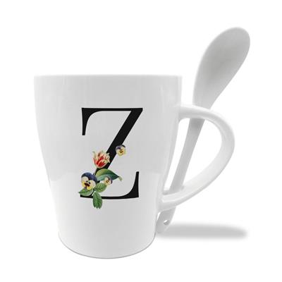 MUG C/CUCCHIAINO CM10X11.5 INIZIALI Z