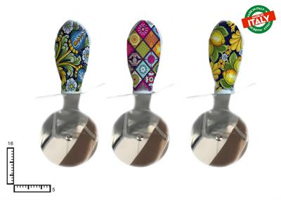 TAGLIAPIZZA METALLO CERAMICA PERSONALIZZABILE