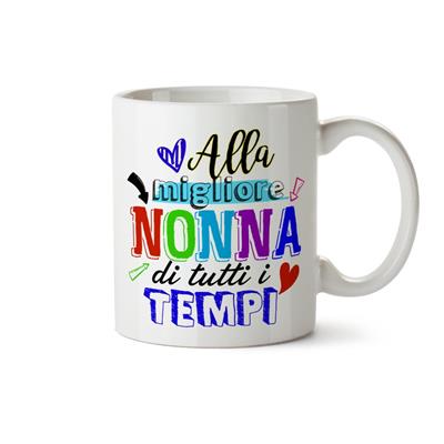 MUG CIL SUBLIMAZIONE BIANCO ALLA MIGLIORE NONNA