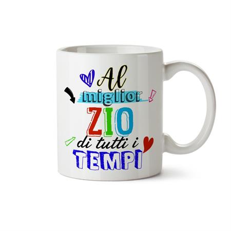 MUG CIL SUBLIMAZIONE BIANCO AL MIGLIOR ZIO