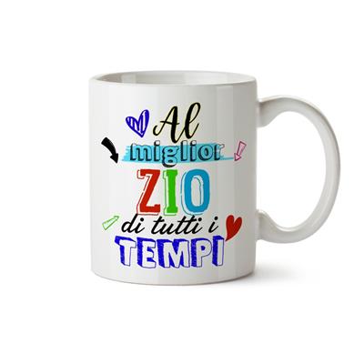 MUG CIL SUBLIMAZIONE BIANCO AL MIGLIOR ZIO