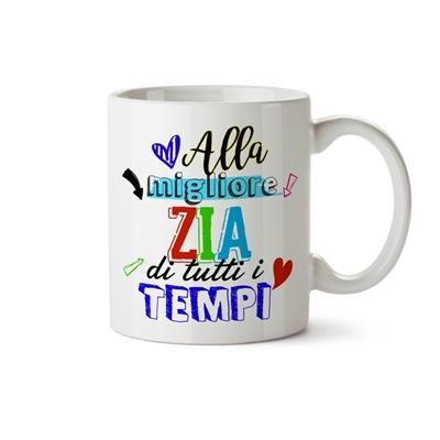 MUG CIL SUBLIMAZIONE BIANCO ALLA MIGLIORE ZIA