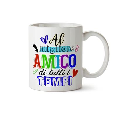 MUG CIL SUBLIMAZIONE BIANCO AL MIGLIORE AMICO
